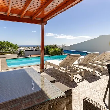 빌라 3 Bedroom With Pool And Jacuzzi 플라야블랑카